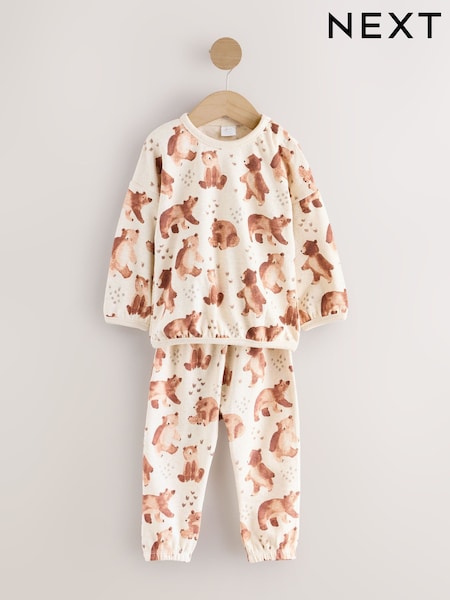 Neutral Bear Baby 100% Cotton Top and Leggings Set (0mths-2yrs) (AN4593) | R$ 110 - R$ 125