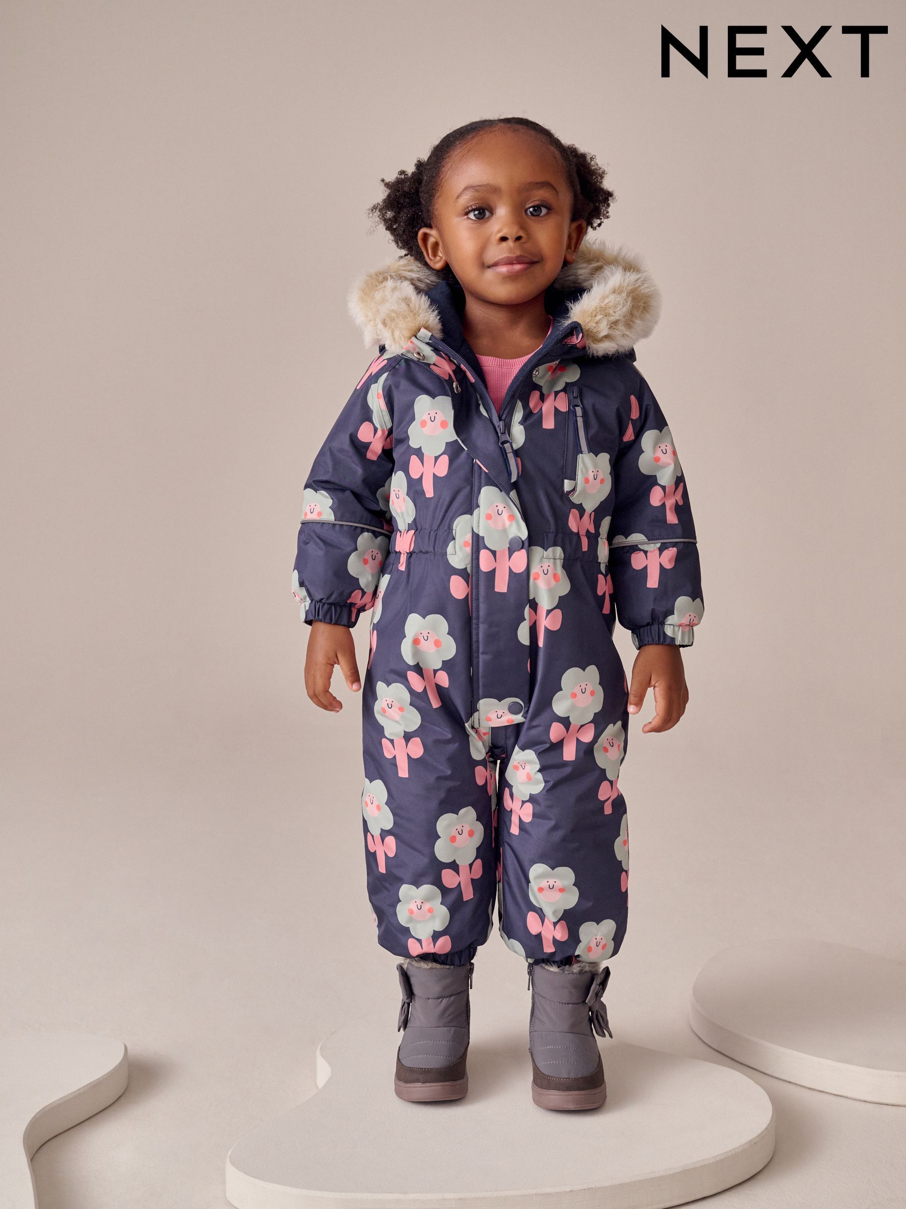 Girls Snowsuits | Hooded & Padded Snowsuits | Next USA