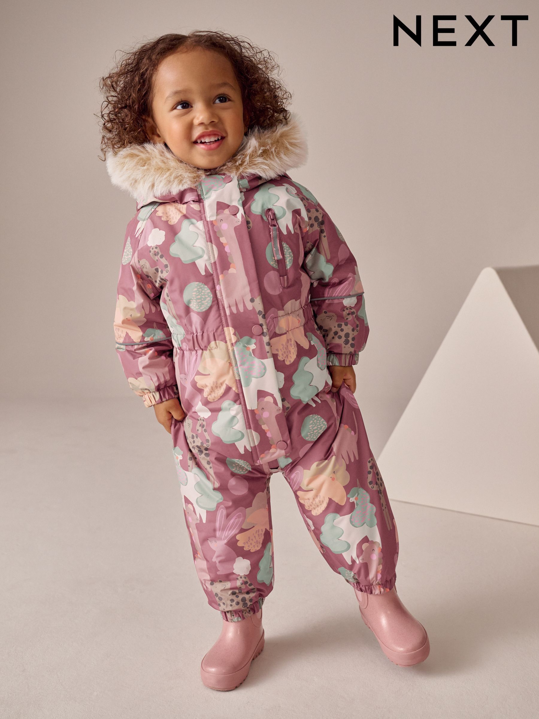 美品　スノーウェア　NEXT　nameit　耐水圧8000mm　90センチ前後