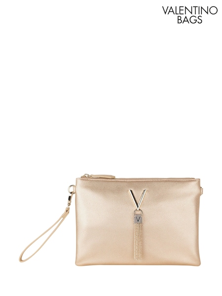 Valentino Bags Gold Divina Flat Clutch (AN4839) | €53