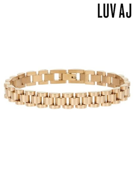 Luv Aj Gold Tone Core Timepiece Bracelet (AN4880) | €135