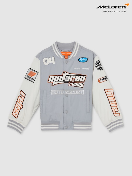 Tonos azules - Reiss Zoom Unisex Fit McLaren F1 Team Bomber Jacket (AN4960) | 135 €