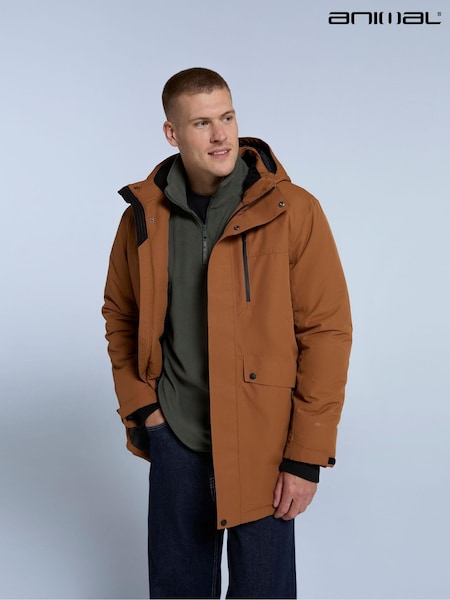 Animal Lisbon Mens Waterproof Parka (AN5038) | €221