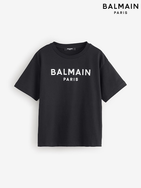 Balmain Logo Short Sleeve T-Shirt (AN5114) | €148 - €160