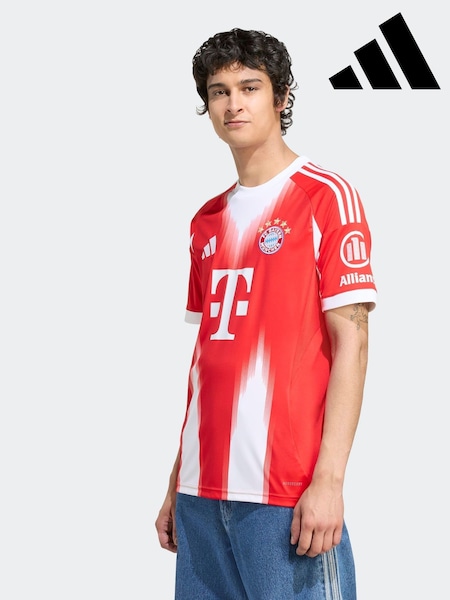 adidas Red Bayern 25/26 Home  Basketball jersey (AN5454) | R$ 840