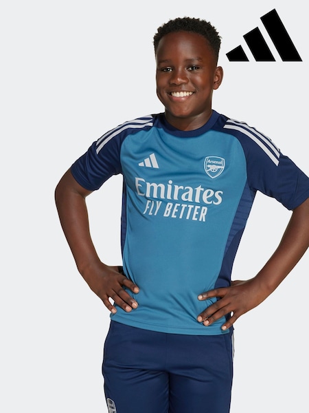 adidas Blue Kids Arsenal Tiro 25 Competition Training Jersey (AN5470) | R$ 345