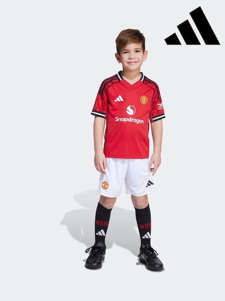 adidas Red Mini Kids Manchester United 25/26 Home Kit (AN5478) | € 78