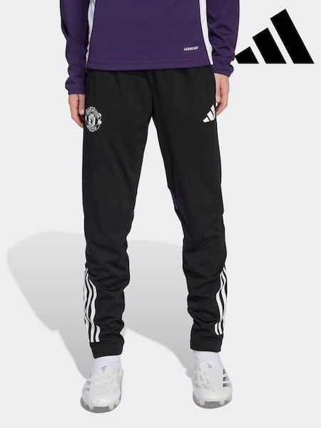 adidas Black/Purple Kids Manchester United Tiro 25 Competition Training Joggers (AN5484) | R$ 395