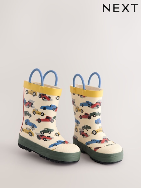 Neutral Cars Handle Pull On Wellies (AN5488) | €18.50 - €22.50
