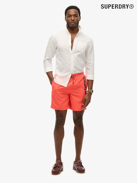 Coral rosa - Superdry Sport Graphic 17 Swim Shorts (AN5513) | 51 €