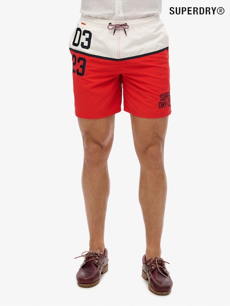 Superdry Nautical Logo 17 Swim Shorts (AN5515) | ‏201‏₪