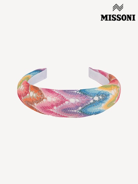 وردي - Missoni Multi-Colour Logo Headband (AN5538) | ‏291 د.إ.‏
