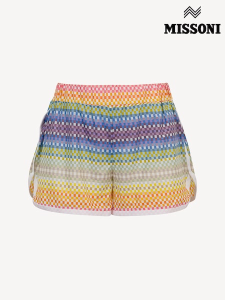 Missoni Yellow Logo Shorts (AN5551) | AED611