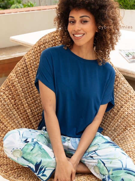 Cyberjammies Slouch Jersey Top and Printed Bottoms Pyjamas Set (AN5574) | ‏228 ر.ق.