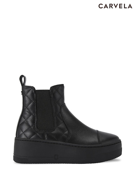 Carvela Connected Chelsea Black Boots (AN5595) | AED555