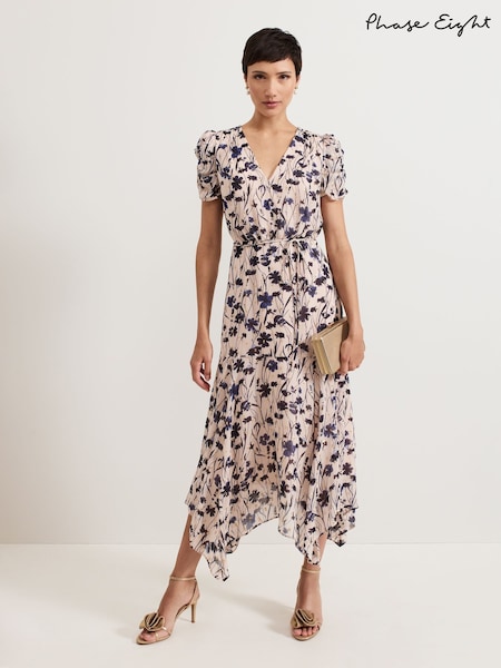 Phase Eight Verity Filcoupe Floral Print Dress (AN5618) | 1,110 LEI