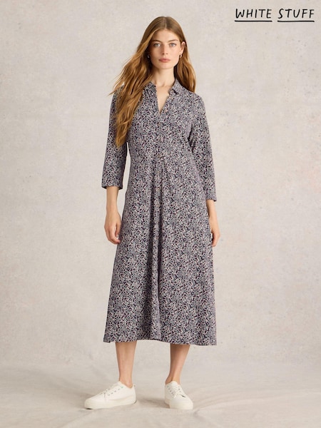 White Stuff Grey Rua Jersey Shirt Dress (AN5688) | €37