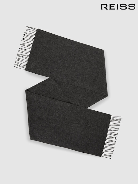 Reiss Charcoal Picton Wool and Cashmere Scarf (AN5817) | €88