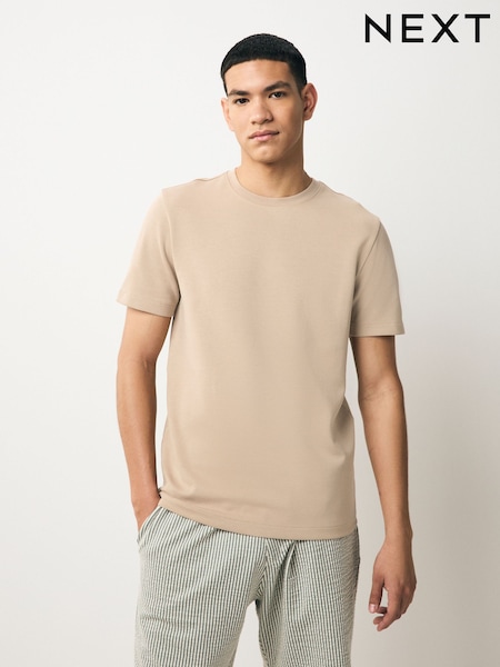 Stone Slim Fit Smart Soft Touch Heavyweight T-Shirt (AN5843) | €17