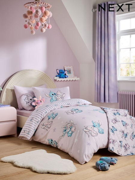 Disney Lilo and Stitch Supersoft Brushed Duvet Cover and Pillowcase Set (AN5900) | AZN 83 - AZN 106