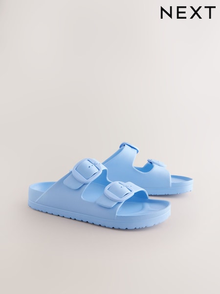 Sininen - Beach Double Strap Matalakantaiset kengät Sandaali (AN5911) | €25