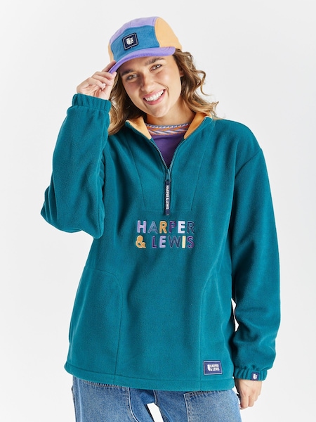 Harper & Lewis Brooklyn 1/4 Zip Fleece (AN5960) | 40 €