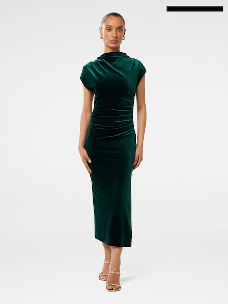 Forever New Petite Sammy Velvet Bodycon Dress (AN6019) | 491 LEI