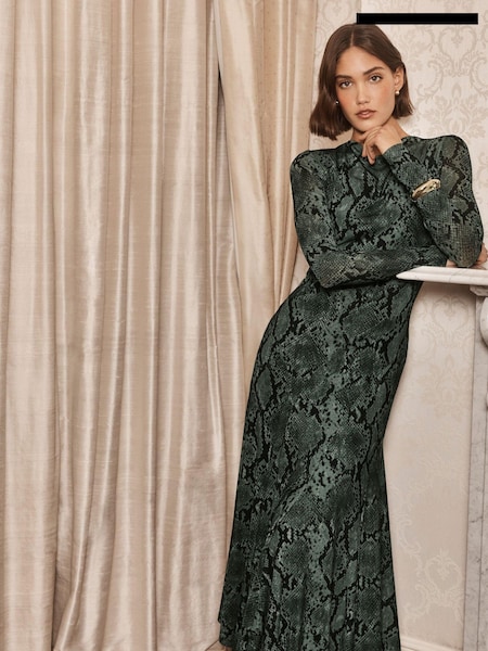Forever New Tammy Asymmetrical Hem Midi Dress (AN6049) | €150