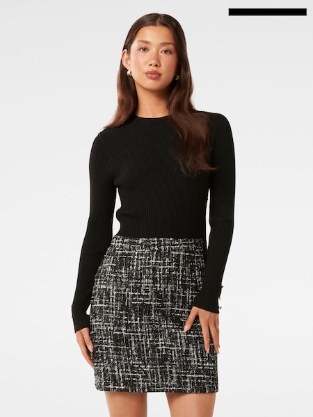 Forever New Gina Boucle Knit Mini Dress (AN6056) | 66 €