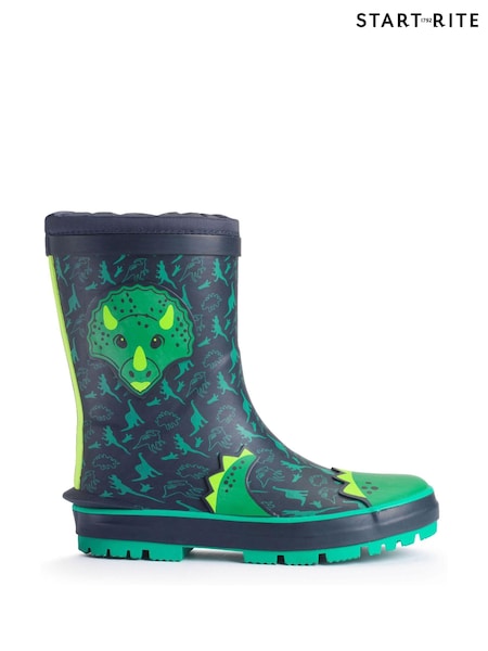 Start Rite Little Puddle Tie Top Cosy Wellies (AN6133) | ₪151