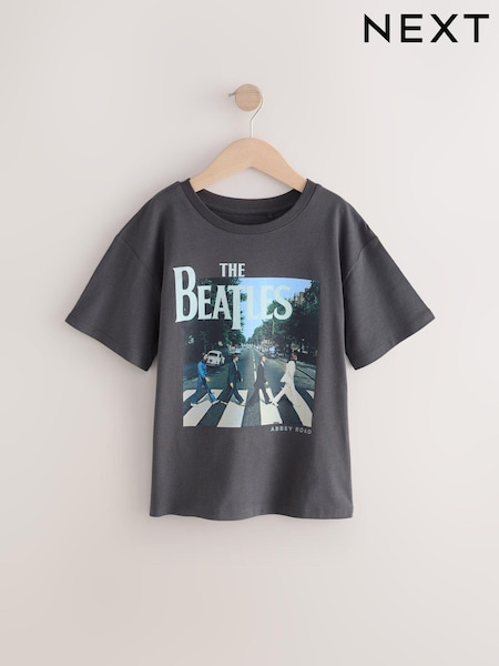 رمادي - The Beatles Oversized License 100% Cotton T-Shirt (3-16yrs) (AN6261) | ‏49 د.إ.‏ - ‏ 67‏ د.إ.