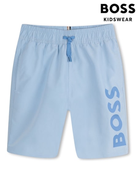 Boss Vertical Logo Swin Shorts (AN6337) | ‏323‏₪