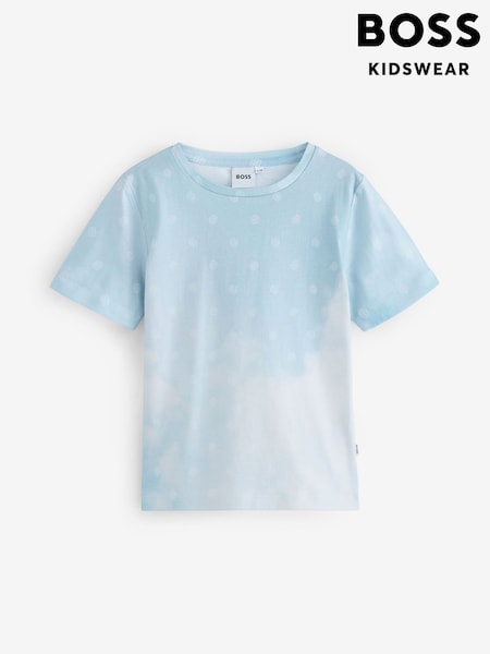 BOSS 100% Cotton Short Sleeve Graphic T-Shirt (AN6339) | 484 LEI