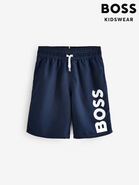 Boss Vertical Logo Swim Shorts (AN6361) | ‏323‏₪