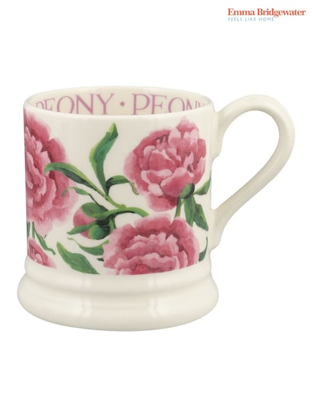 Emma Bridgewater Cream Peony 1/2 Pint Mug (AN6439) | €35