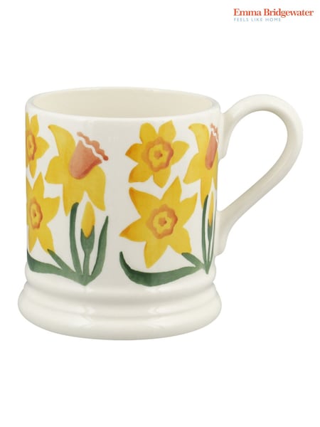 Emma Bridgewater Cream Daffodil 1/2 Pint Mug (AN6444) | €33