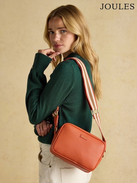 Joules Trent Orange Cross Body Bag (AN6490) | R$ 385