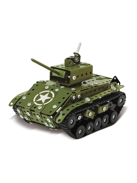 Coach House Partners Sherman Tank Metal Construction Set