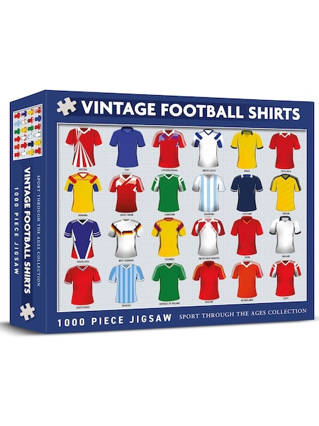 Coach House Partners Vintage Football Tops 1000 Piece Jigsaw Puzzle