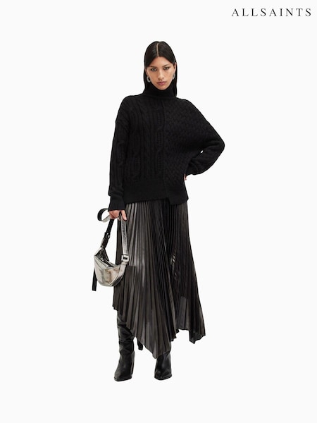 AllSaints Black Varla Jumper (AN6815) | €253