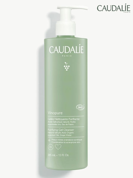 Caudalie Vinopure Purifying Gel Cleanser - 385 mL (AN6843) | €31