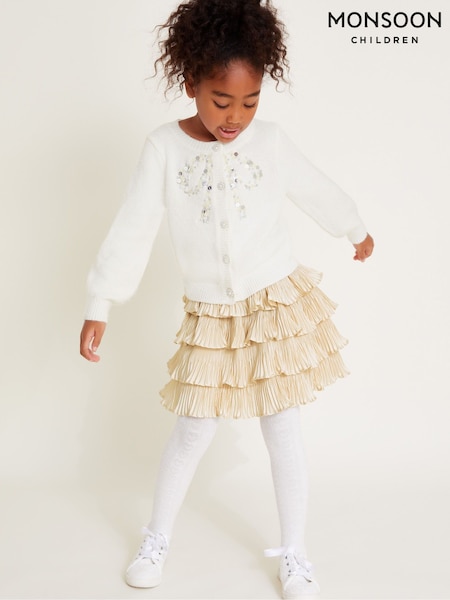 Monsoon Bow Embellished Sequin Cardigan (AN6856) | € 42 - € 47