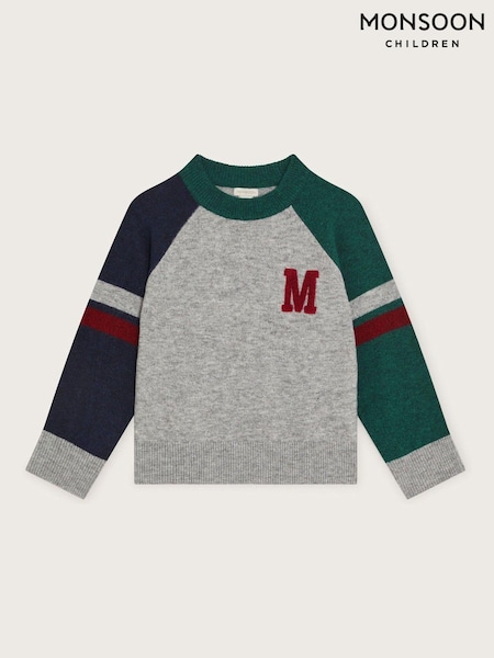 Monsoon Embroidered Long Sleeve Raglan Jumper (AN6858) | 125 LEI - 142 LEI