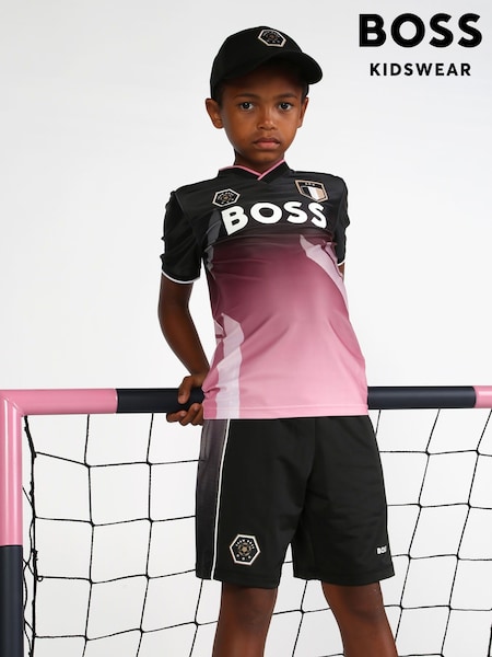 BOSS Black X Beckham Football Capsule Short Sleeve T-Shirt (AN6895) | €91
