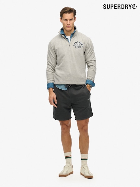 Superdry Black Micro Logo Jersey Shorts (AN6932) | €61
