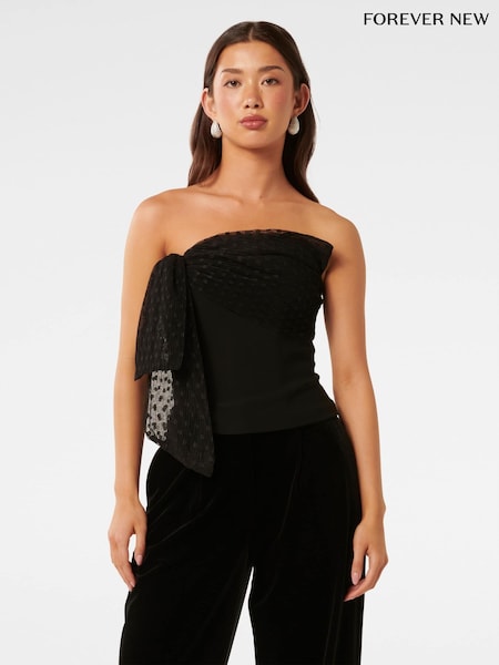 Forever New Sanni Bow Front Bustier Top (AN6999) | €79