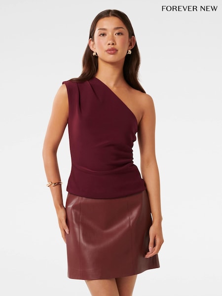 Forever New Cecilia One Shoulder Top (AN7010) | €60
