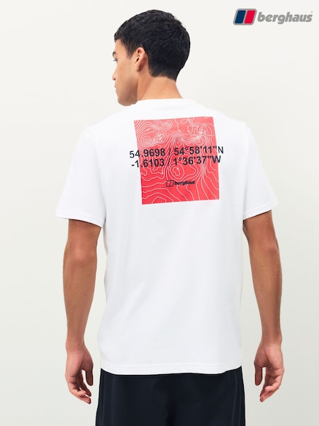 Berghaus White Coordinates 100% Cotton T-Shirt (AN7100) | €36