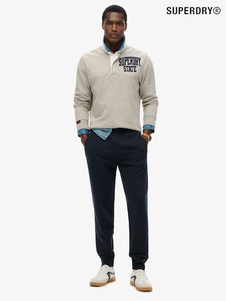 Темно-синий - Superdry Slim Fit Essential Logo Joggers (AN7306) | €84