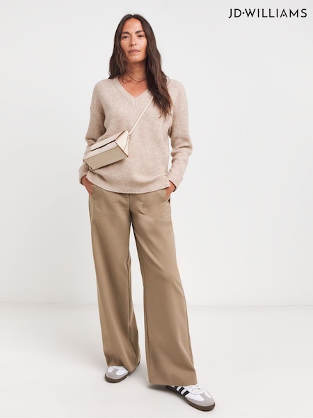 JD Williams Natural Sponge V-Neck Tunic (AN7398) | €17.50